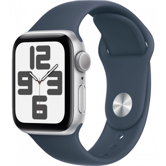 Apple Watch SE 2 40mm Silver Aluminum Case / White Sport Band купить по ...